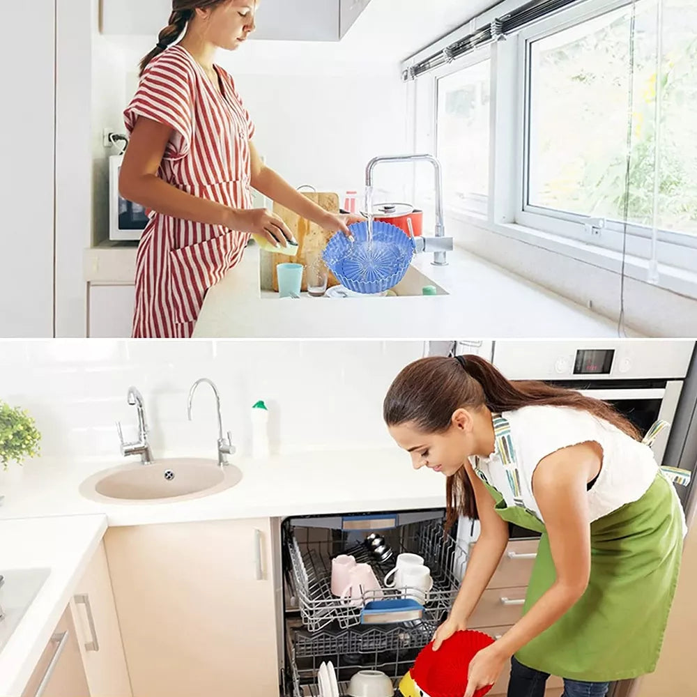 Formă din silicon pentru friteuze cu aer cald