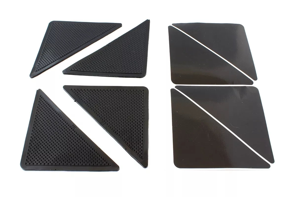 Suporturi din silicon pentru covor, set de 4 buc.