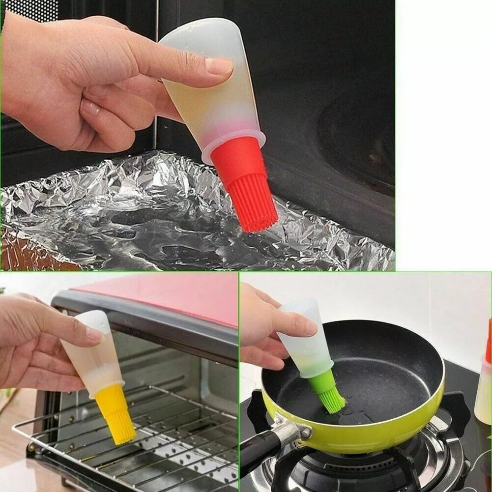 Pensulă din silicon pentru ulei