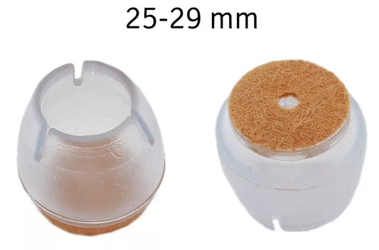 Set de protecții din silicon pentru mobilier (25-29 mm)