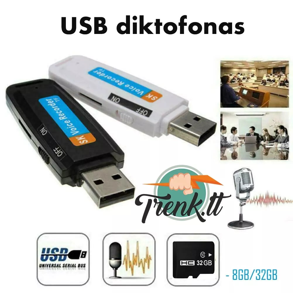 Diktofon USB secret