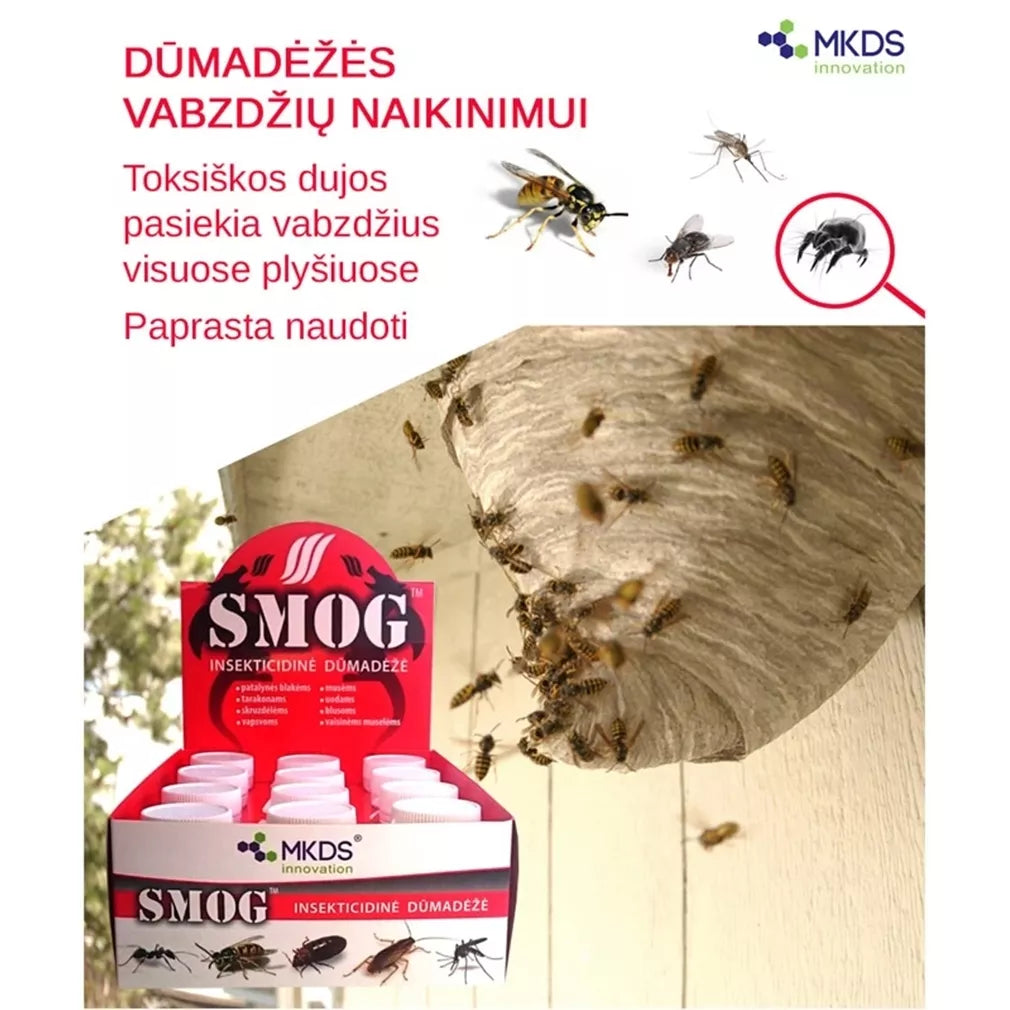 SMOG midi cutie de fum insecticidă, 11 g