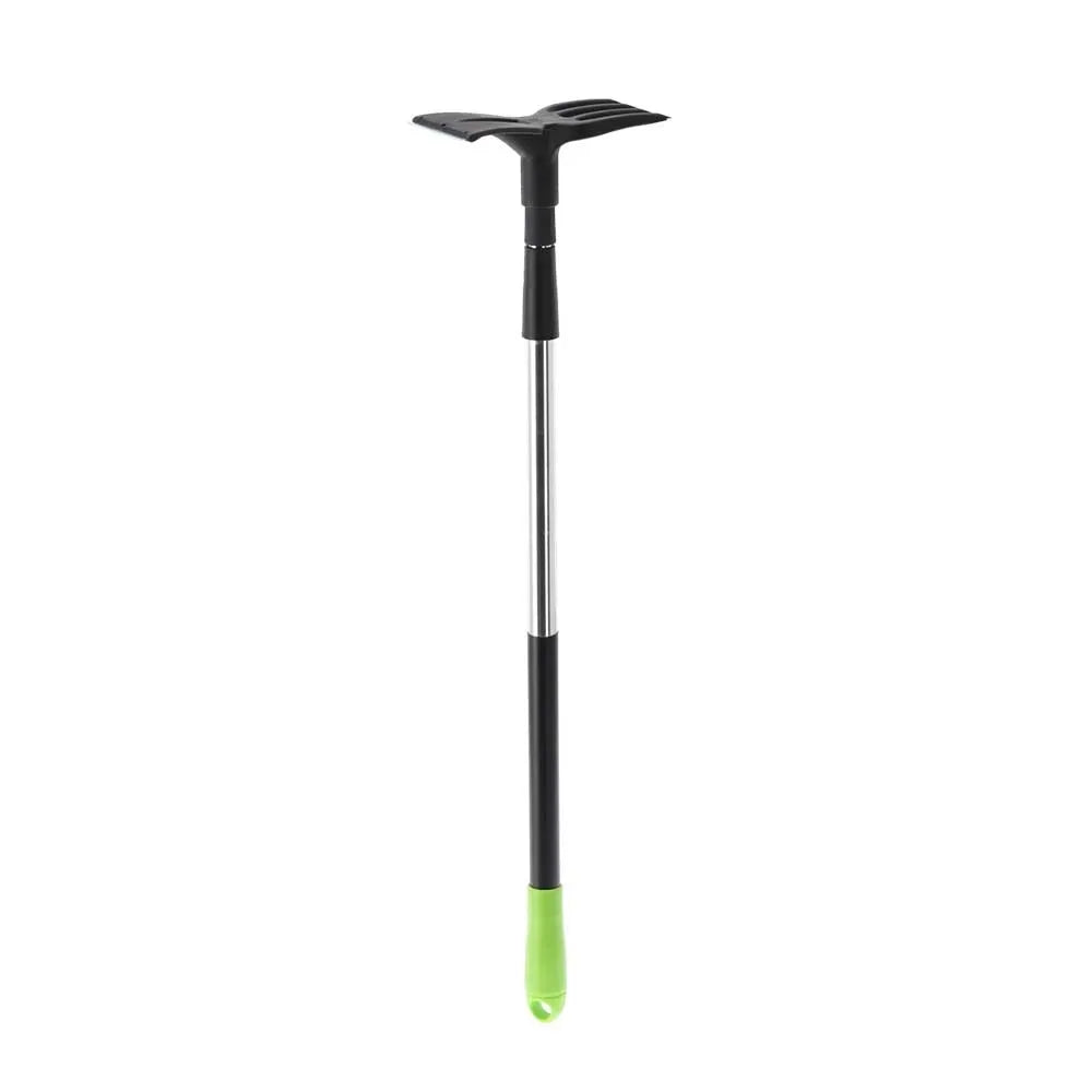 Set de unelte de grădină, 10 piese, cu mâner telescopic