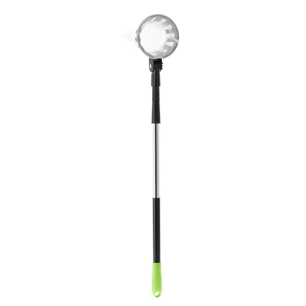 Set de unelte de grădină, 10 piese, cu mâner telescopic