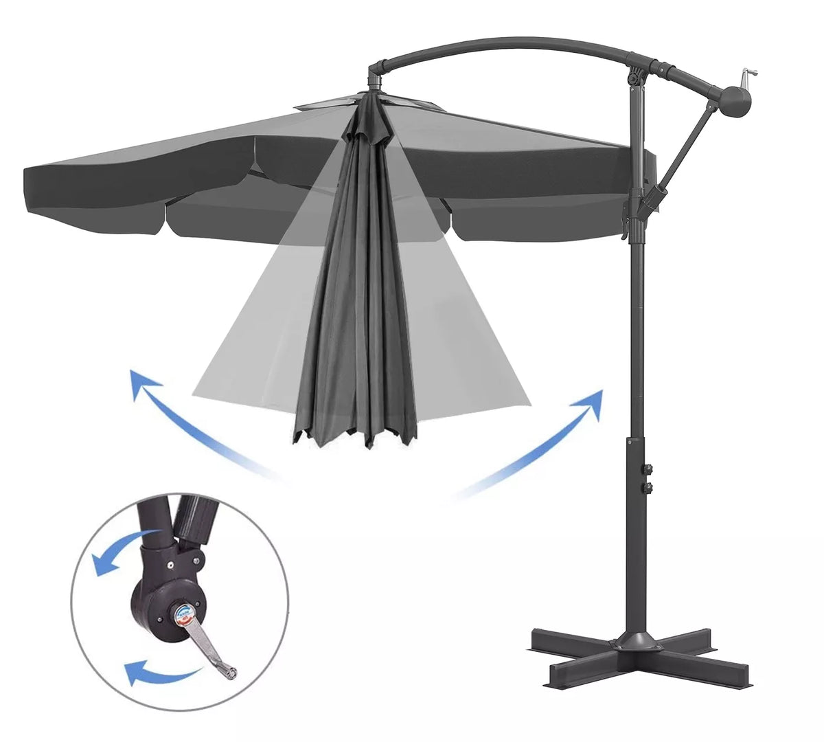Umbrelă de grădină 3m.