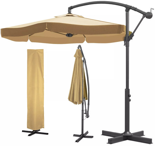 Umbrelă de grădină culoarea nisipului