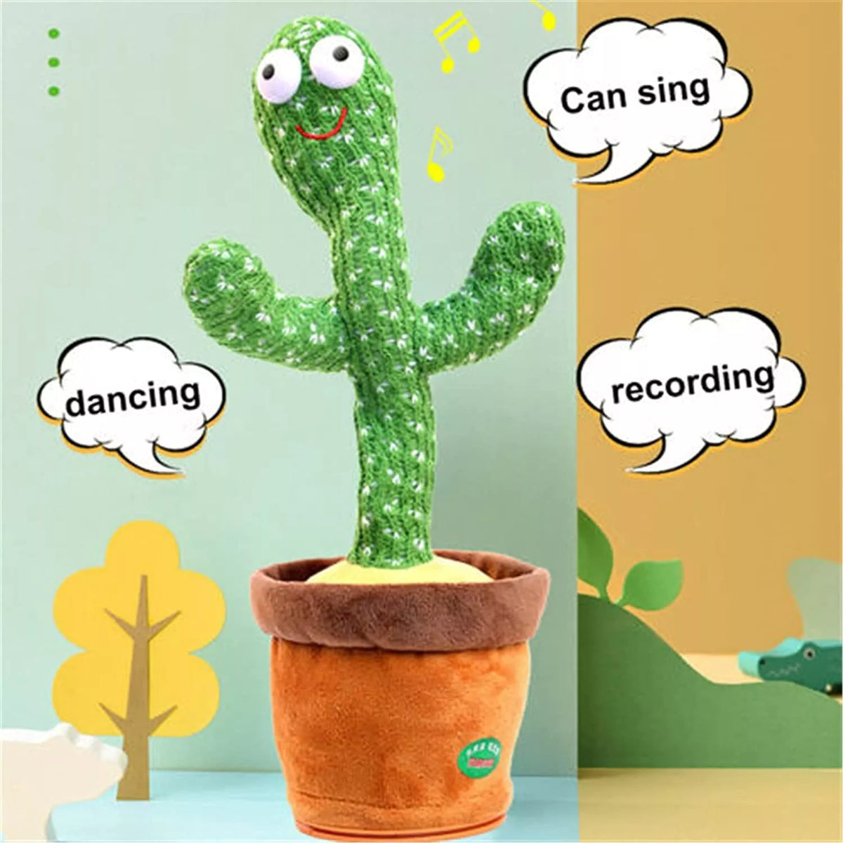 Cactus dansator care repetă cuvintele