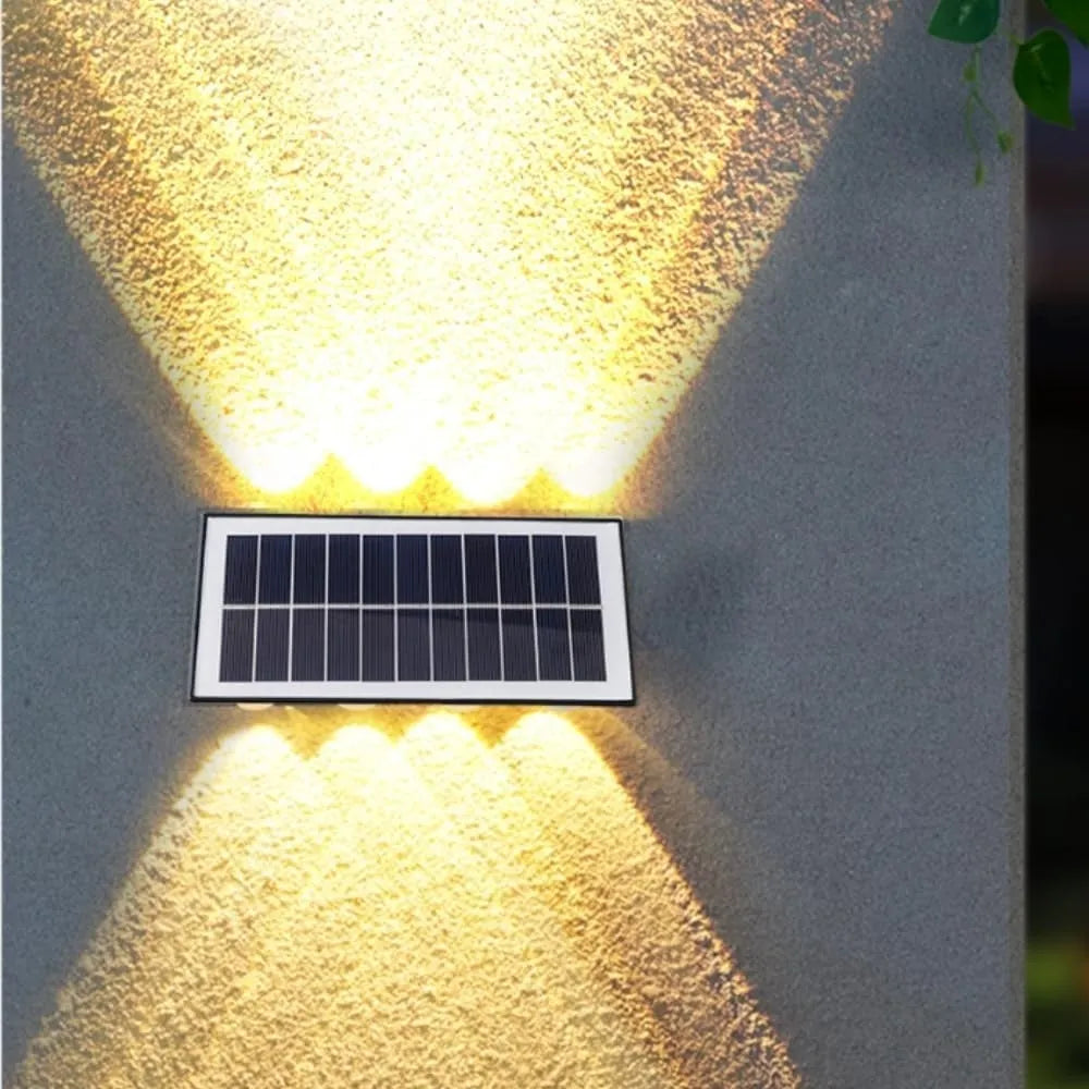Lampă LED laterală cu panou solar