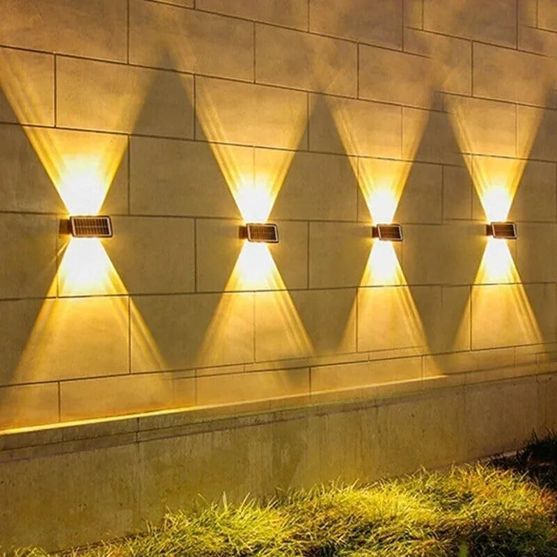 Lampă LED laterală cu panou solar