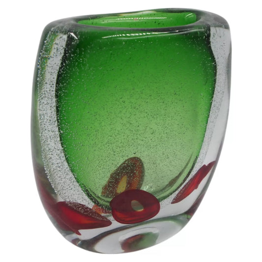Stiklinė vaza, 18x7x27 cm – Forma Lumo kolekcija