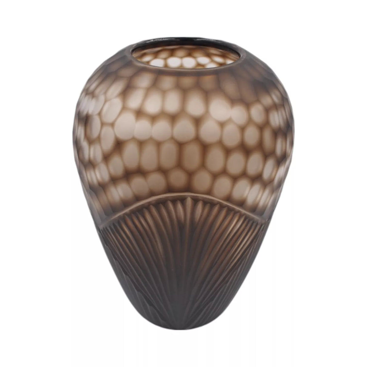 Vază din sticlă „Forma Lumo”, 13,5 × 13,5 × 35,5 cm