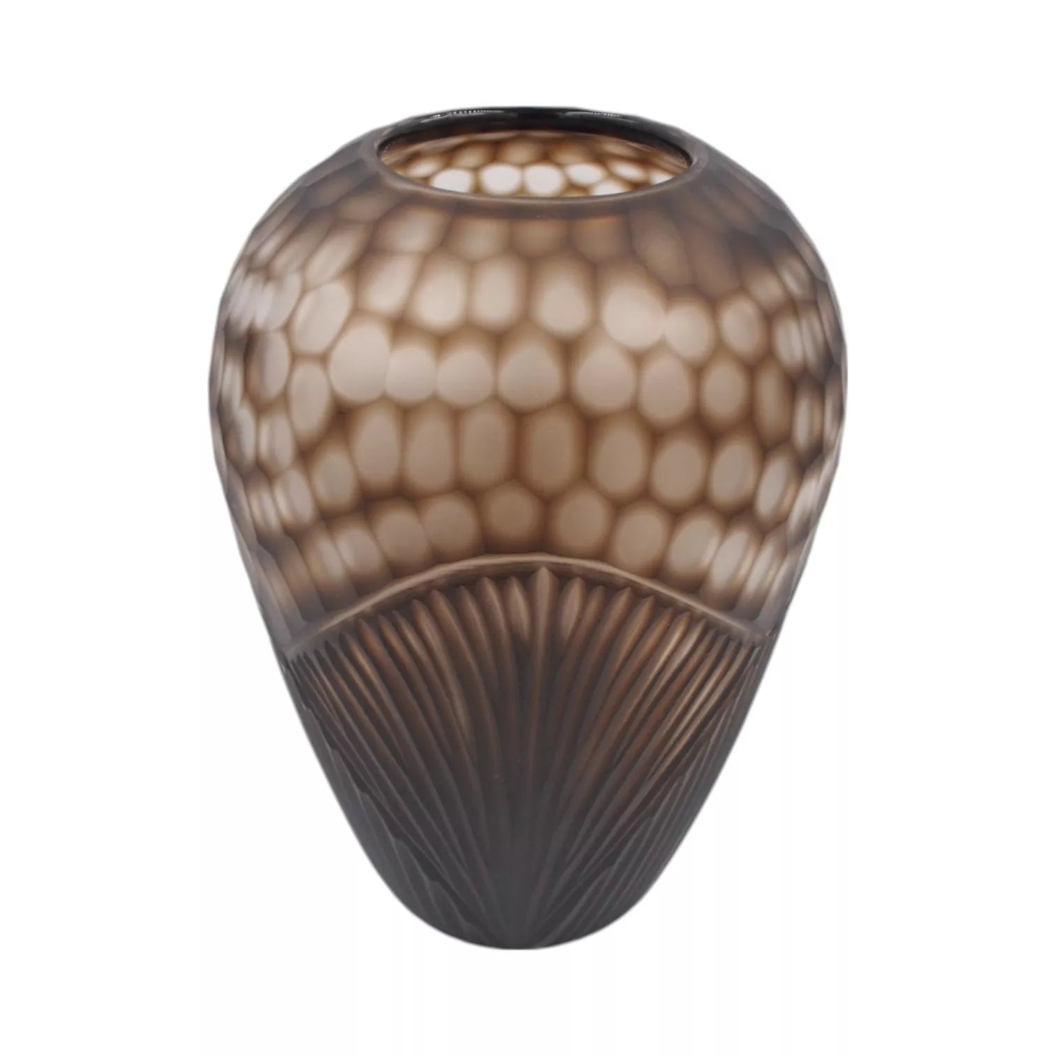 Vază din sticlă „Forma Lumo”, 13,5 × 13,5 × 35,5 cm
