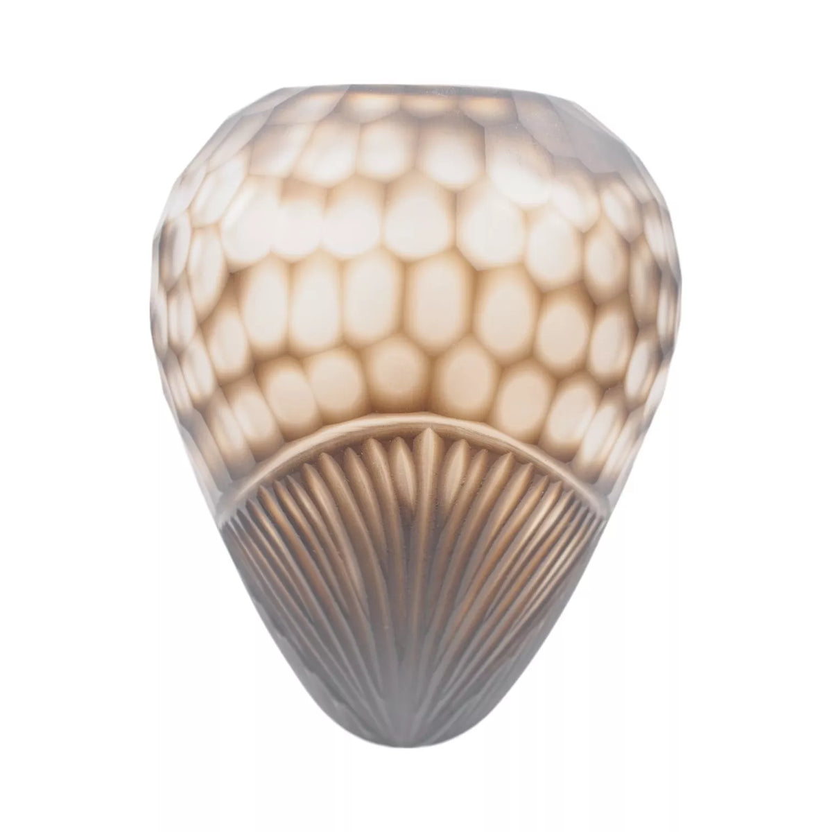 Vază din sticlă „Forma Lumo”, 13,5 × 13,5 × 35,5 cm