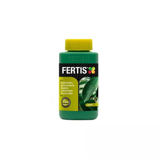 Îngrășământ lichid complex pentru plante cu frunze FERTIS, 0,25 l