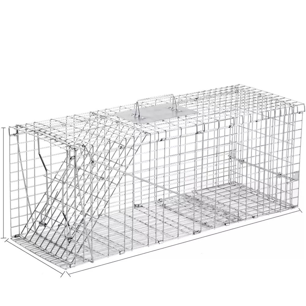 Cușcă pliabilă pentru capcană 80x28x33cm