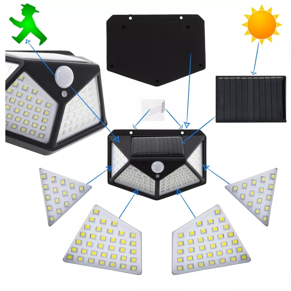 Lampă cu panou solar