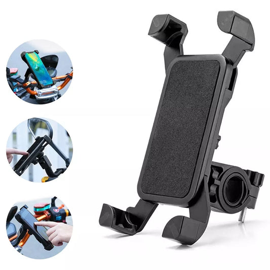 Suport pentru telefon pe ghidonul bicicletei