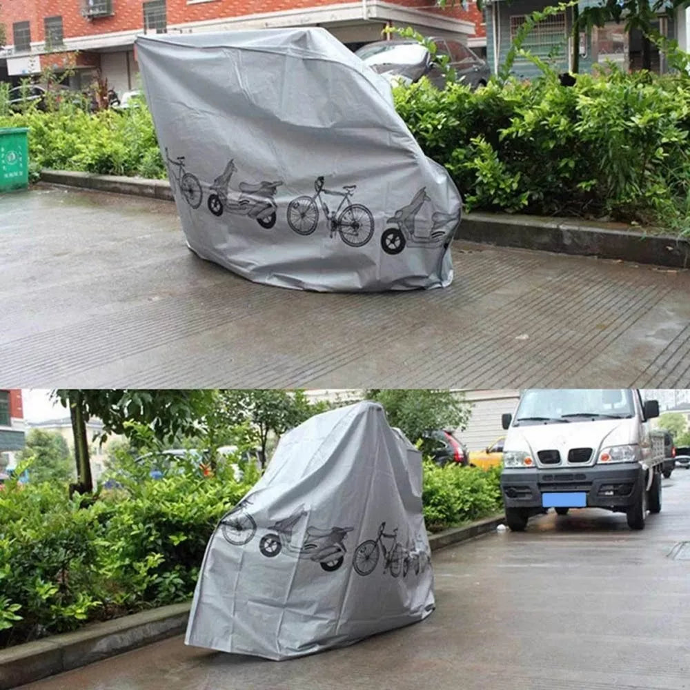 Prelată pentru bicicletă sau motocicletă