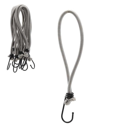 Set de benzi elastice cu cârlige, 25 buc., 0,6 x 25 cm