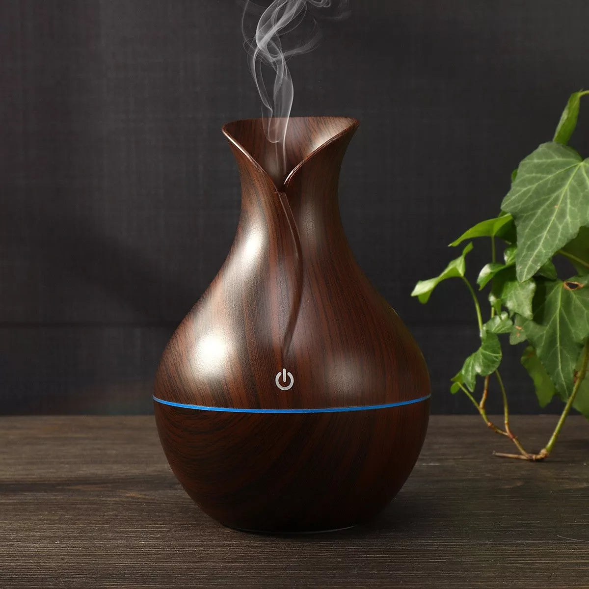 Umidificator ultrasonic de aer, Difuzor de uleiuri esențiale - Galben