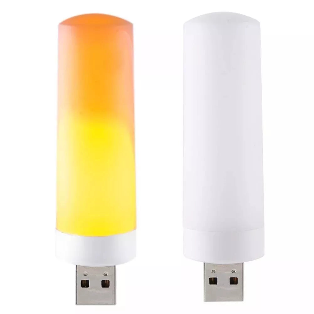 LED USB cu efect de flacără