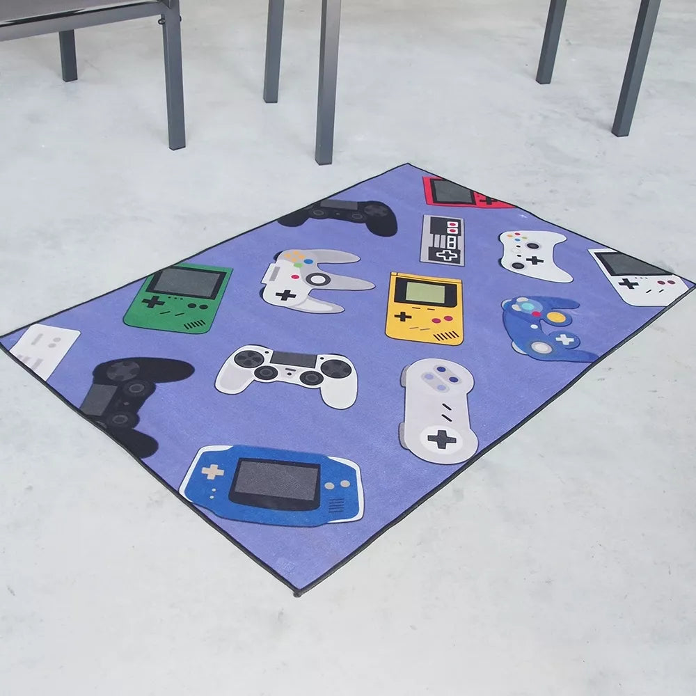 Covoraș pentru copii „Gamer”, 120x80 cm