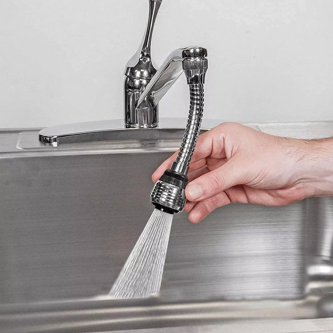 Extensor flexibil pentru robinet de apă