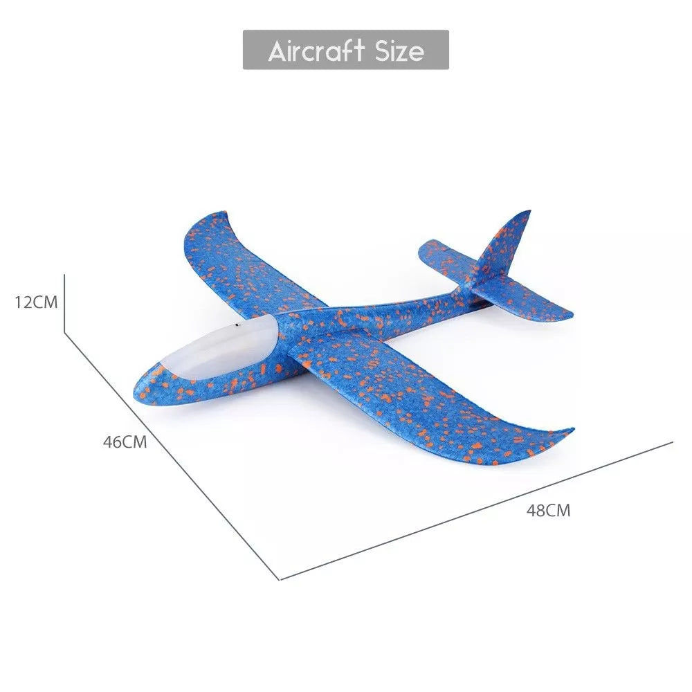 Avion de jucărie din spumă 48CM