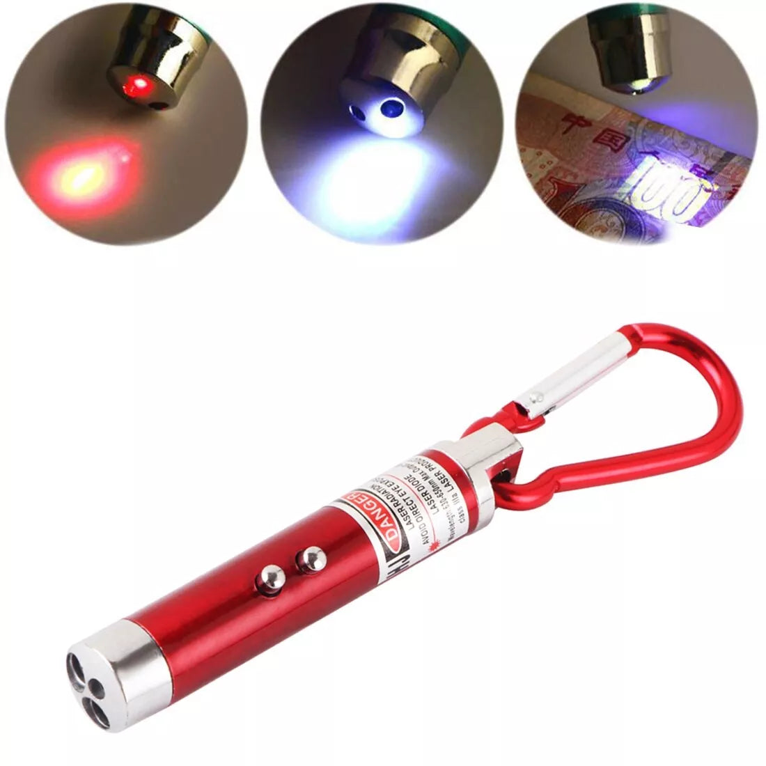 Lanteră - breloc - laser